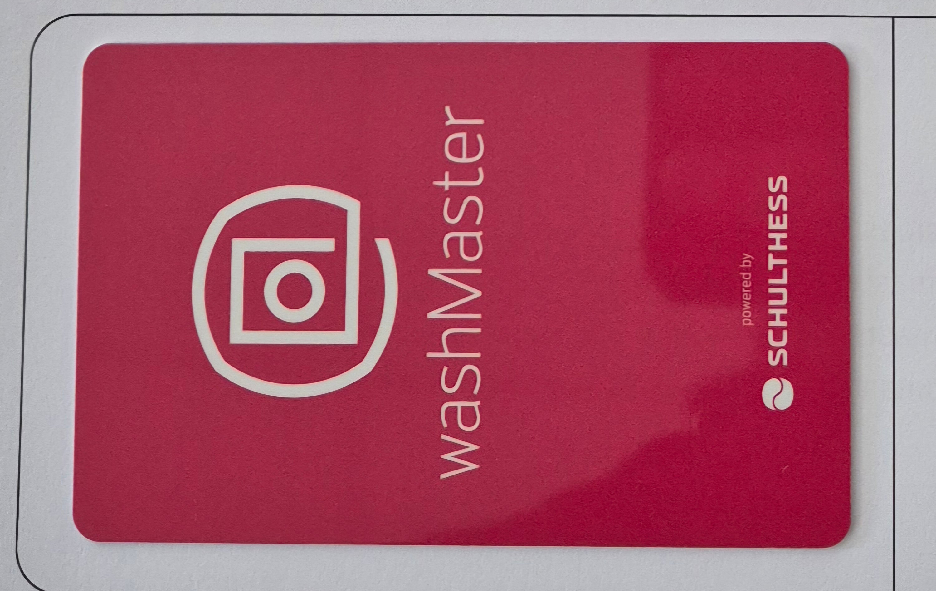 washMaster-Card – Schulthess